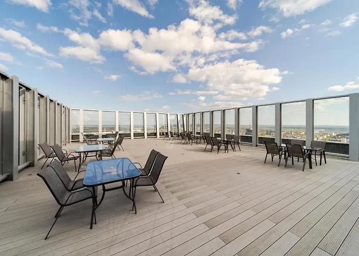 Hanza Tower Apartment No. 530 - 5Th Floor, Balcony, Swimming Pool